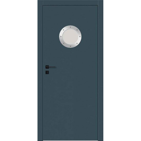 Dýhované Interiérové dveře BARCELONA B.23 -  RAL 5008
