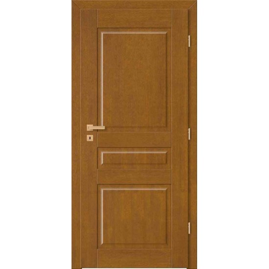 Dýhované Interiérové dveře MALAGA A.9 - Prostý: Zlatý Dub