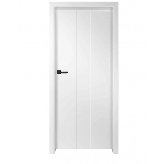 Bílé lakované dveře BALDUR 4 (UV Lak)