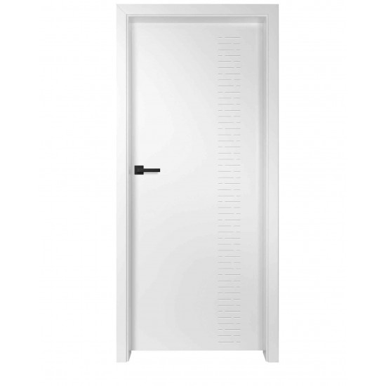 Bílé interiérové dveře MILDA 1 (UV Lak) - Výška 210 cm