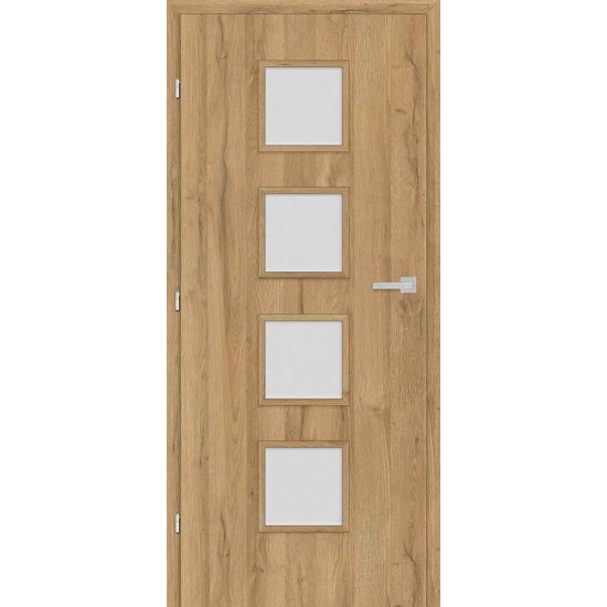 Interiérové dveře MENTON 5 - Dub Natur Premium, Výška 210 cm